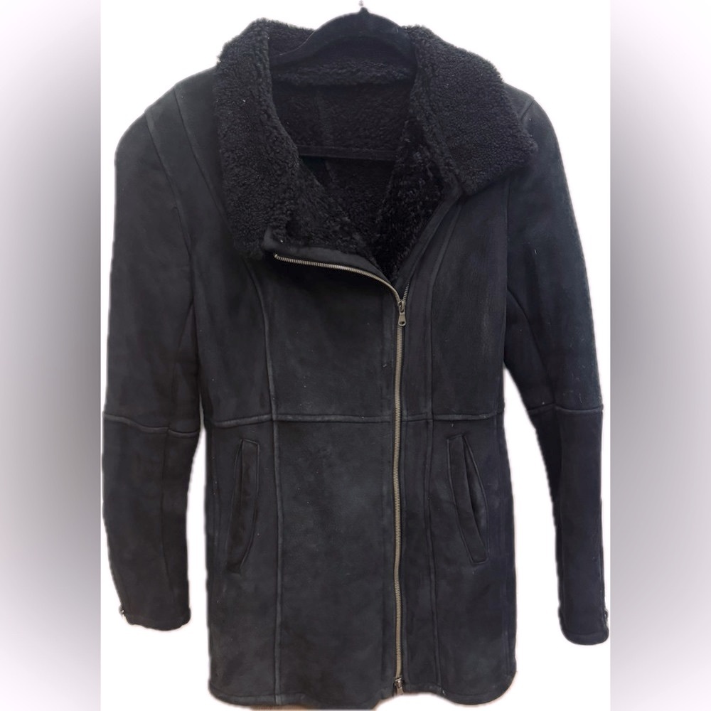 Genuine shearling coat - custom made in Italy